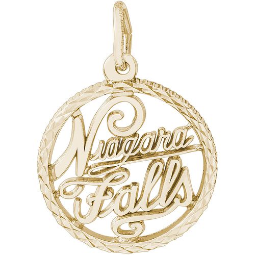 Niagara Falls Charm 10K Gold - 10-4745