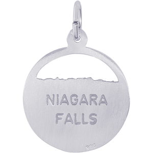 Niagara Falls Charm Silver - 10-1632