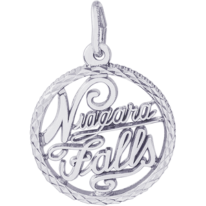 Niagara Falls Charm Silver - 10-4745
