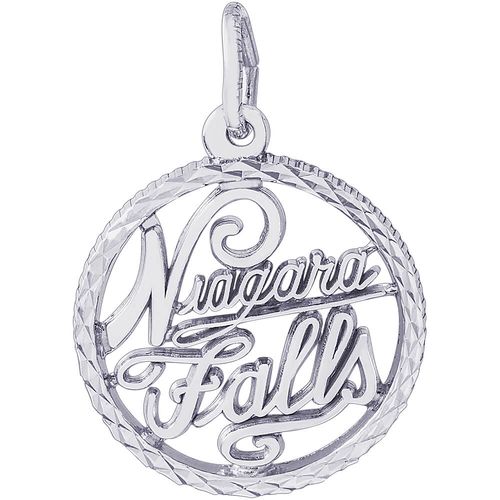 Niagara Falls Charm Silver - 10-4745