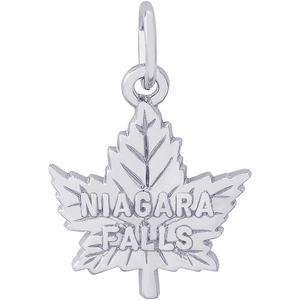 Niagara Falls Charm White Gold - 10-1051