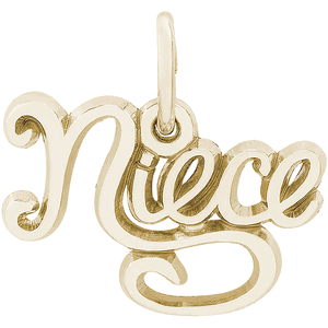 Niece Charm Gold Plated - 10-2266