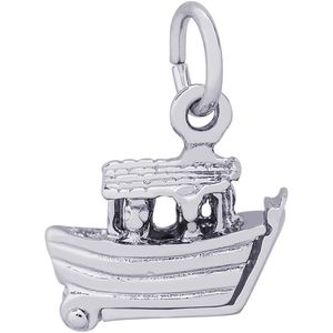 Noah's Ark Charm Silver - 10-1863