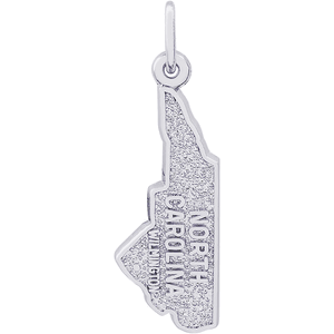 North Carolina Wilmington Charm Silver - 10-3523