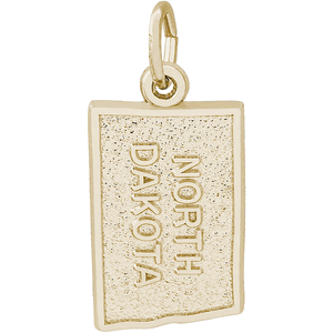 North Dakota Charm 14K Gold - 10-3615