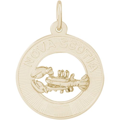 Nova Scotia Charm Gold Plated - 10-2463