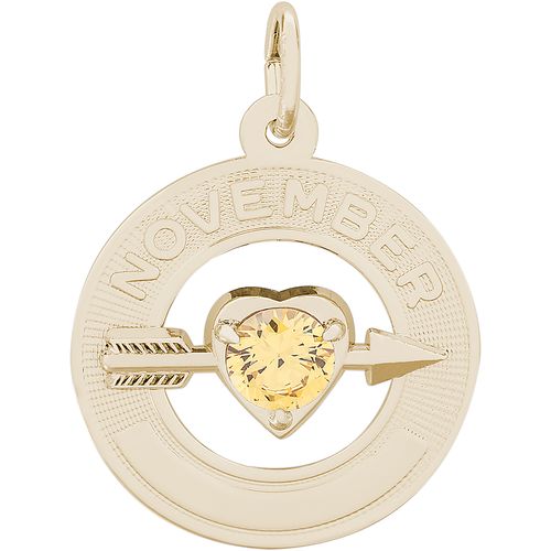 November Charm 10K Gold - 10-3341
