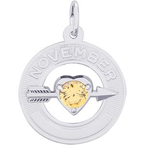 November Charm White Gold - 10-3341