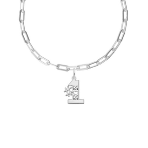 Rembrandt Number One Mom Necklace Set Necklace - Silver - 29-6179-320-SS