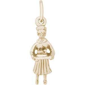 Nurse Charm Gold Plated - 10-1616