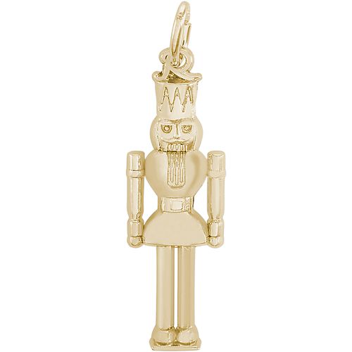Nutcracker Charm-14K Gold - 10-8300