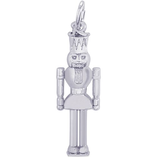 Nutcracker Charm- Silver - 10-8300