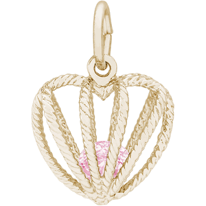 October Birthstone Charm 10K Gold - 10-8350-10