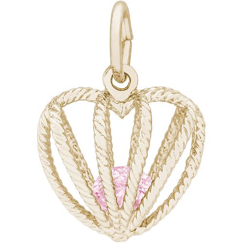 October Birthstone Charm 14K Gold - 10-8350-10