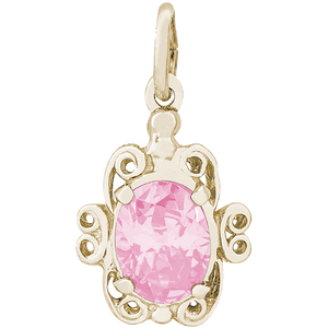 October Charm 14K Gold - 10-4764-10