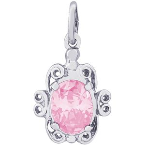 October Charm Silver - 10-4764-10