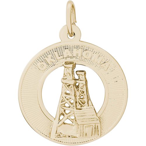 Oklahoma Charm 10K Gold - 10-3795