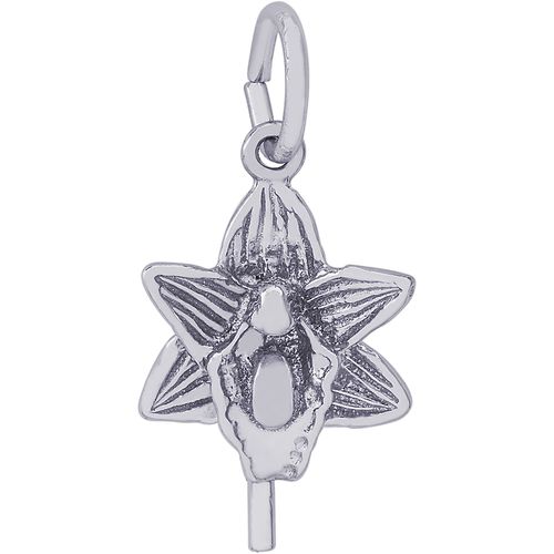 Orchid Charm White Gold - 10-3765