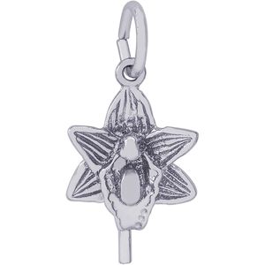 Orchid Charm White Gold - 10-3765