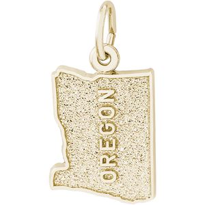 Oregon Charm 14K Gold - 10-3613