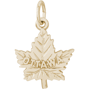 Ottawa Charm Gold Plated - 10-1047