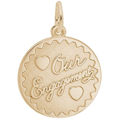 Our Engagement Charm 10K Gold - 10-3782