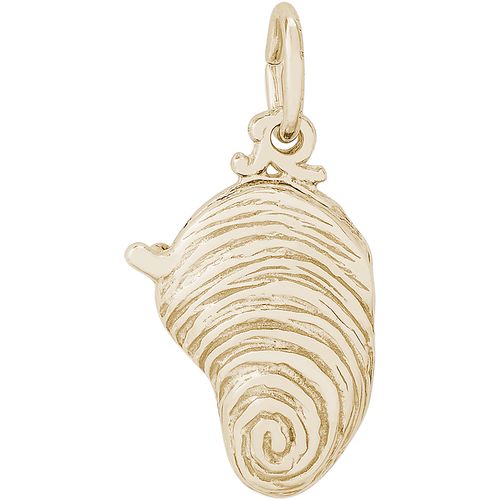 Oyster Charm Gold Plated - 10-2009