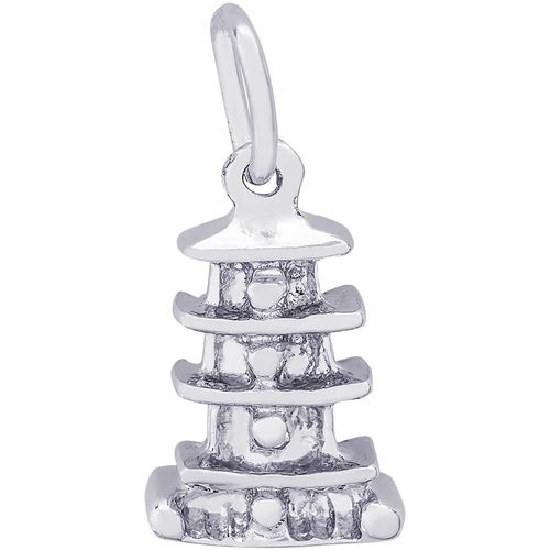 Pagoda Charm Silver - 10-0652