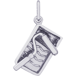 Paint Tray & Roller Charm Silver - 10-3926