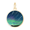 Rembrandt Painted Northern Lights Disc Charm Gold Plated - 10-1303-0-gp