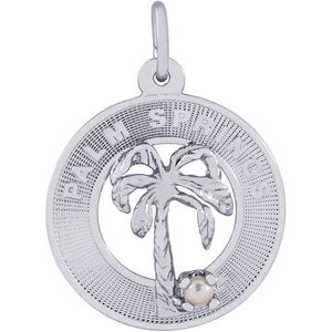 Palm Springs Charm Silver - 10-6346