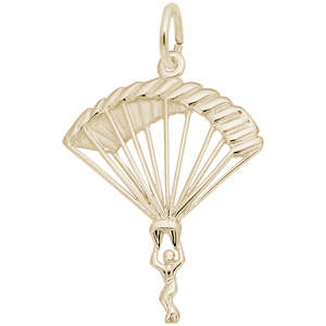 Parachutist Charm 10K Gold - 10-6390