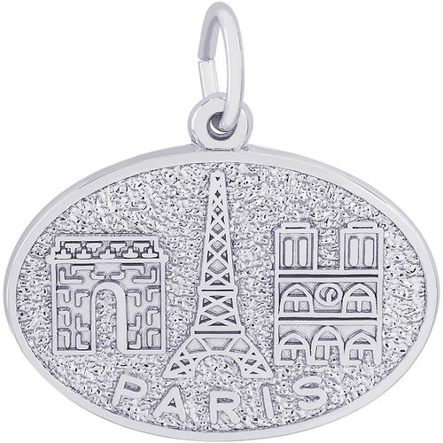 Paris Monuments Charm Silver - 10-3882