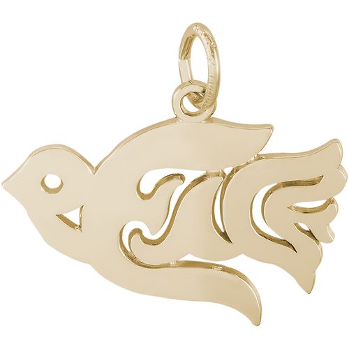 Peace Charm 14K Gold - 10-2213