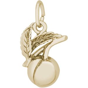 Peach Charm Gold Plated - 10-3408