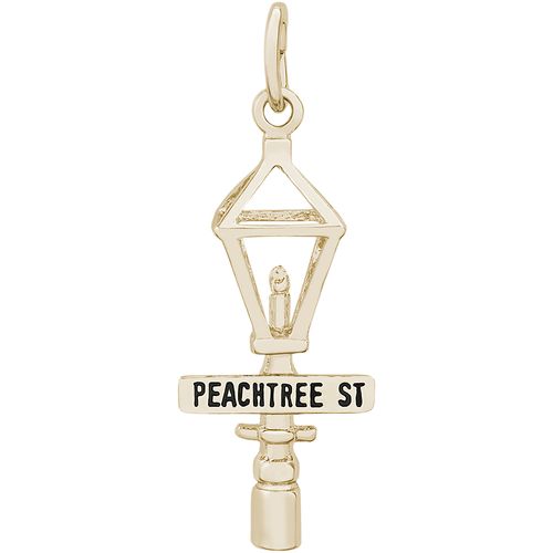Peachtree Street Charm 14K Gold - 10-2845