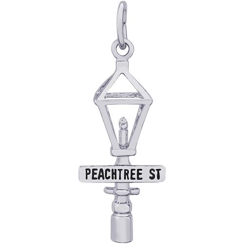 Peachtree Street Charm Silver - 10-2845