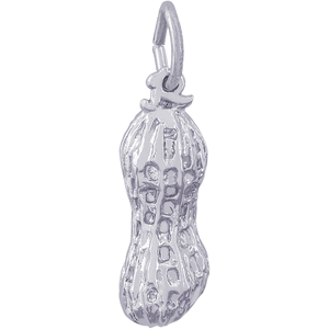 Peanut Charm White Gold - 10-8195