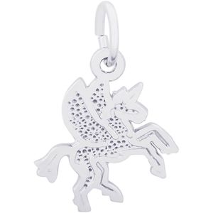 Pegasus Charm White Gold - 10-3251