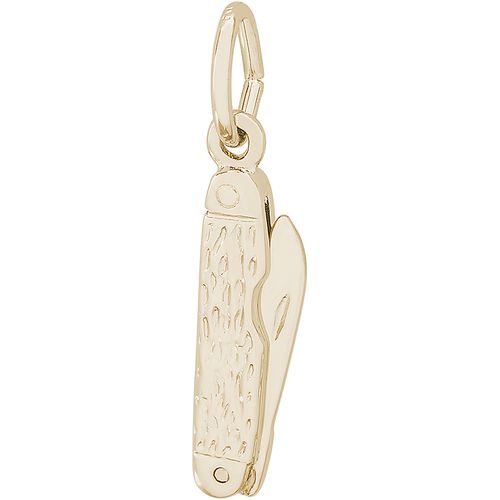 Pen Knife Charm 10K Gold - 10-1140