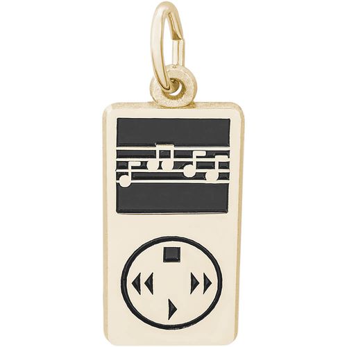 Personal Listening Device Charm 10K Gold - 10-2742