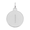 Rembrandt Petite Initial Disc - Lower Case Block L Sterling Silver Charm- 10-1895-12-ss