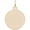 Rembrandt Petite Initial Disc - Plain Charm 10K Gold - 10-1896-0-10K