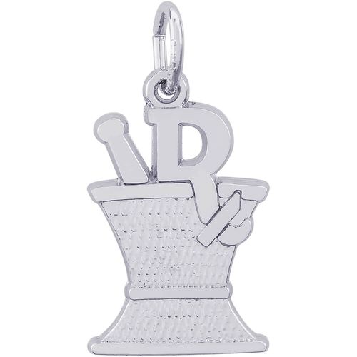 Pharmacy Charm White Gold - 10-0923