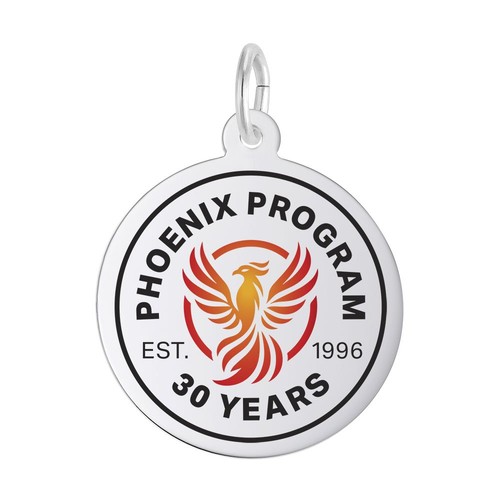 Rembrandt Phoenix Program Disc Charm Gold Plated - 10-1281-0-gp