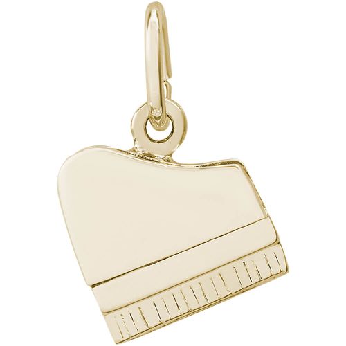 Piano Charm 10K Gold - 10-0836