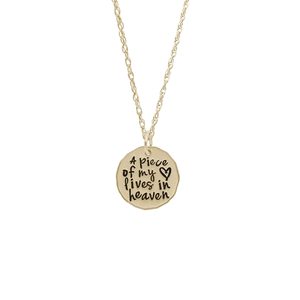 Rembrandt Piece Of My Heart Necklace Set Necklace - Gold Plated - 29-1893-87-GP