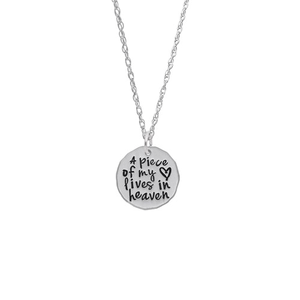 Rembrandt Piece Of My Heart Necklace Set Necklace - Silver - 29-1893-87-SS