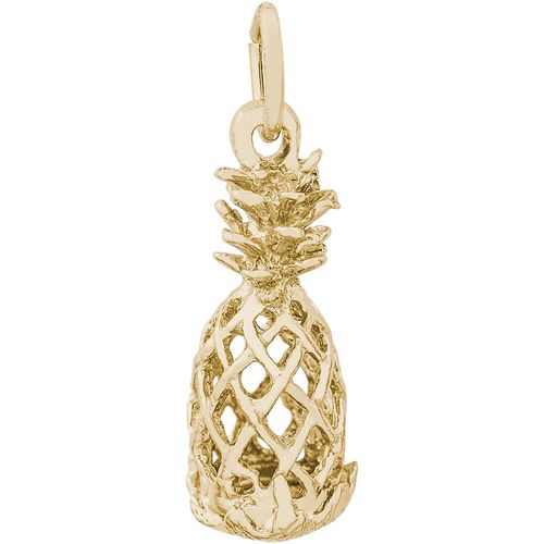 Pineapple Charm Gold Plated - 10-4212