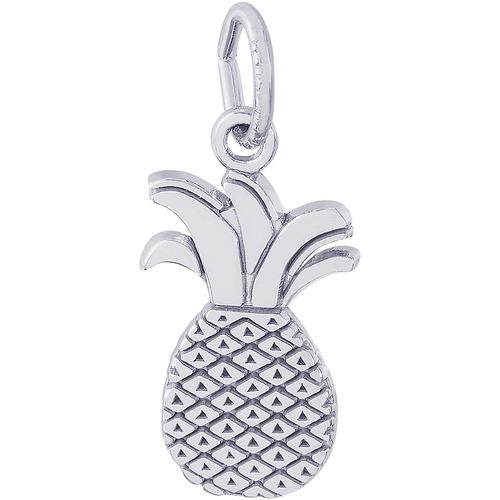 Pineapple Charm Silver - 10-7777